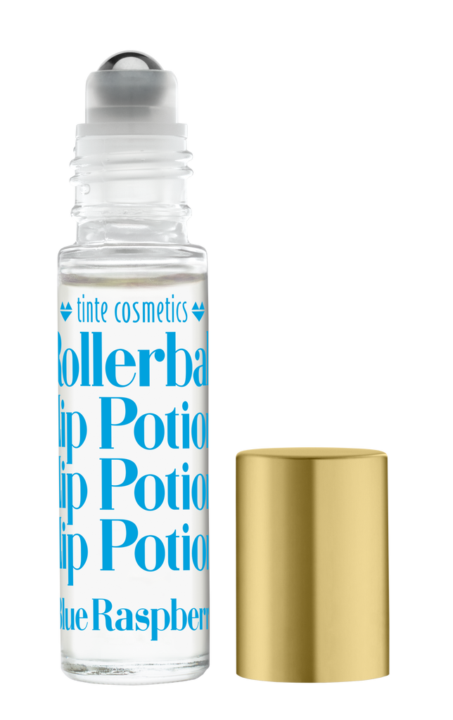 Blue Raspberry Roller Organic Blue Raspberry Rollerball Gloss Lip Kissing Potion | TinteWholesale