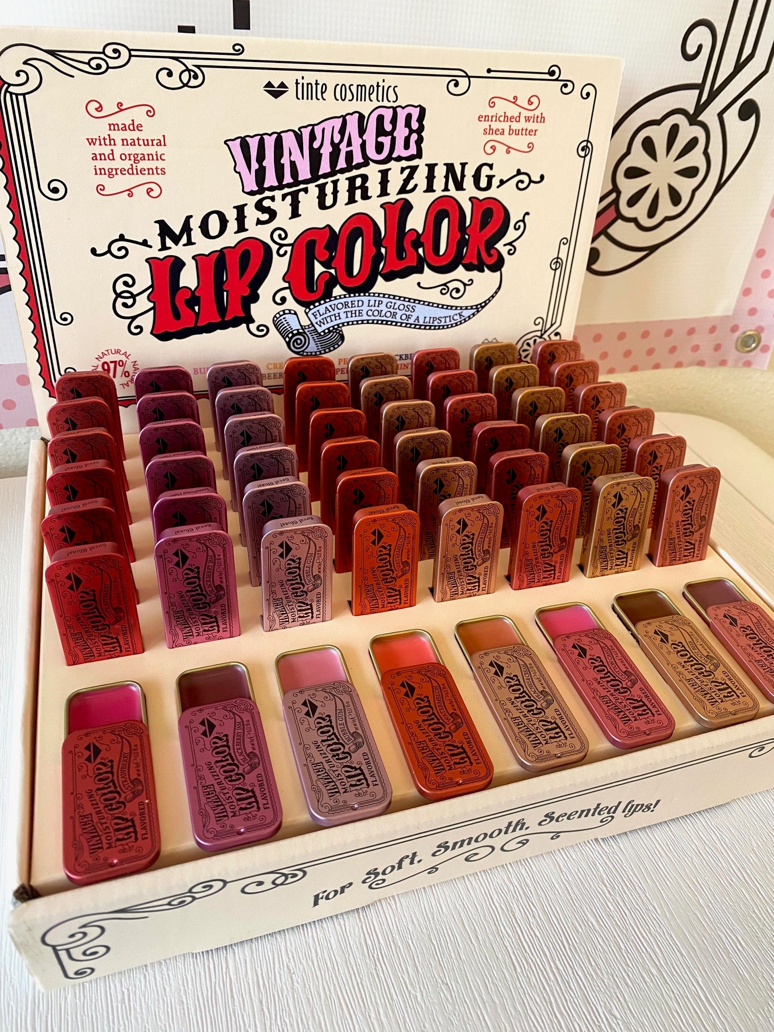 Flavored Lip Colors - Pre-pack (6 Piece) | TinteWholesale