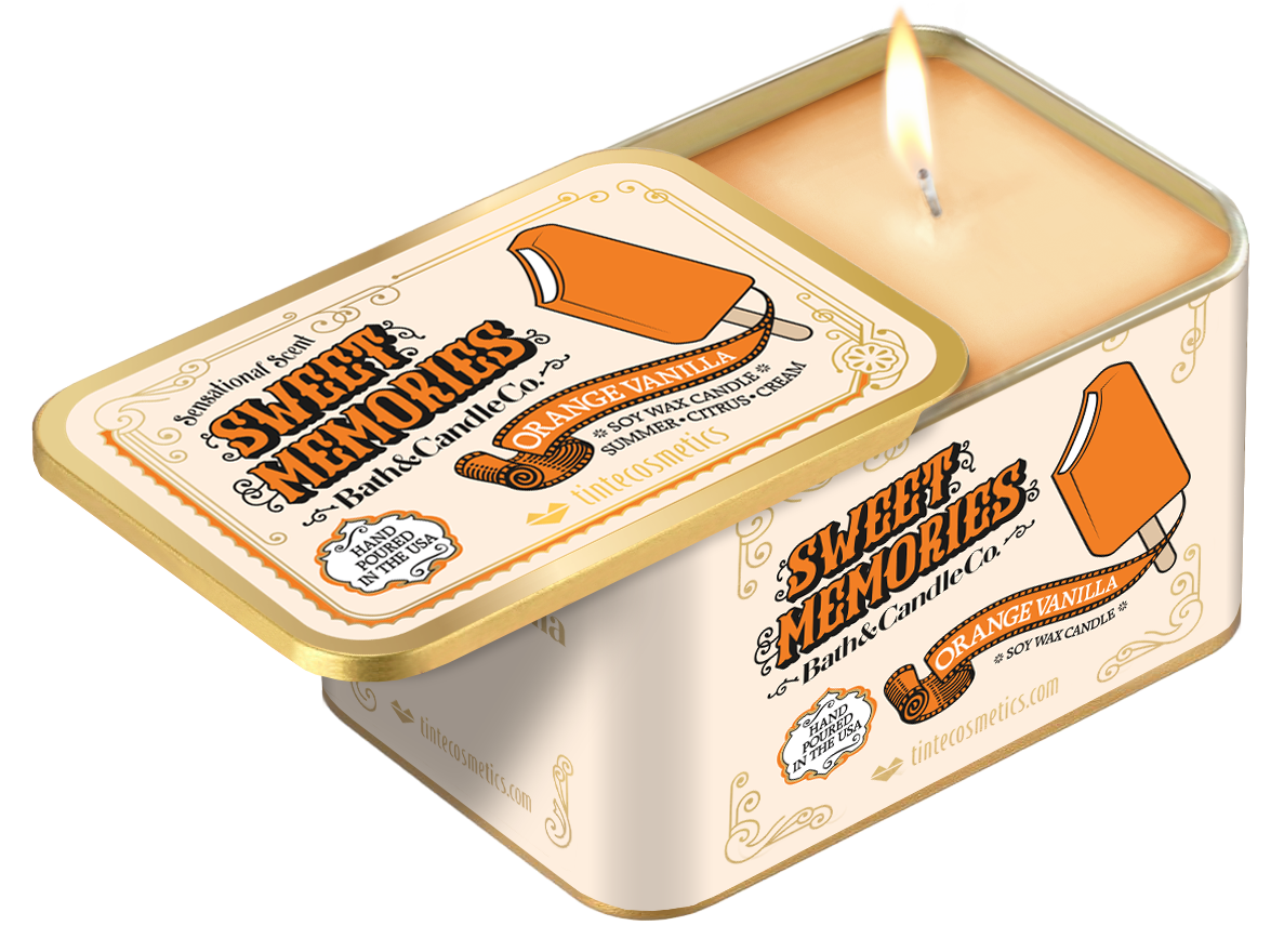 Orange Vanilla Candle | TinteWholesale