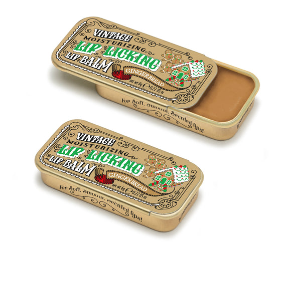 Gingerbread Lip Licking Flavored Lip Balm | TinteWholesale
