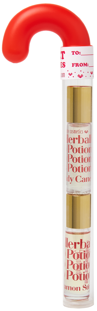 Candy Cane Organic Rollerball Lip Potion Kit: Candy Cane & Cinnamon Stick