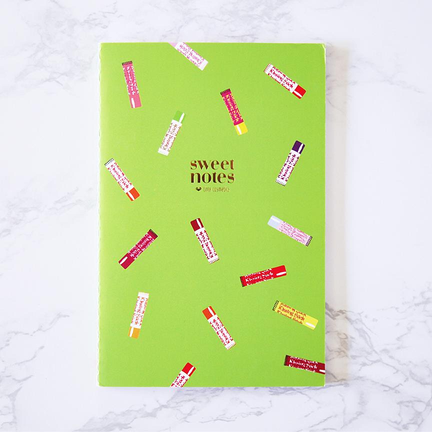 Sweet Notes - Kissing Stick Notebook