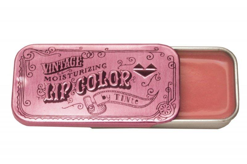 Bubble Gum Flavored Lip Gloss Vintage Slider Tin