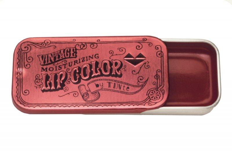 Miss Pepper Flavored Lip Gloss Vintage Slider Tin • Miss Pepper
