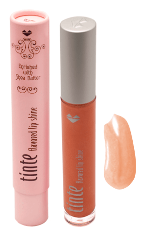 Peach Flavored Lip Gloss • Peachie Sheen