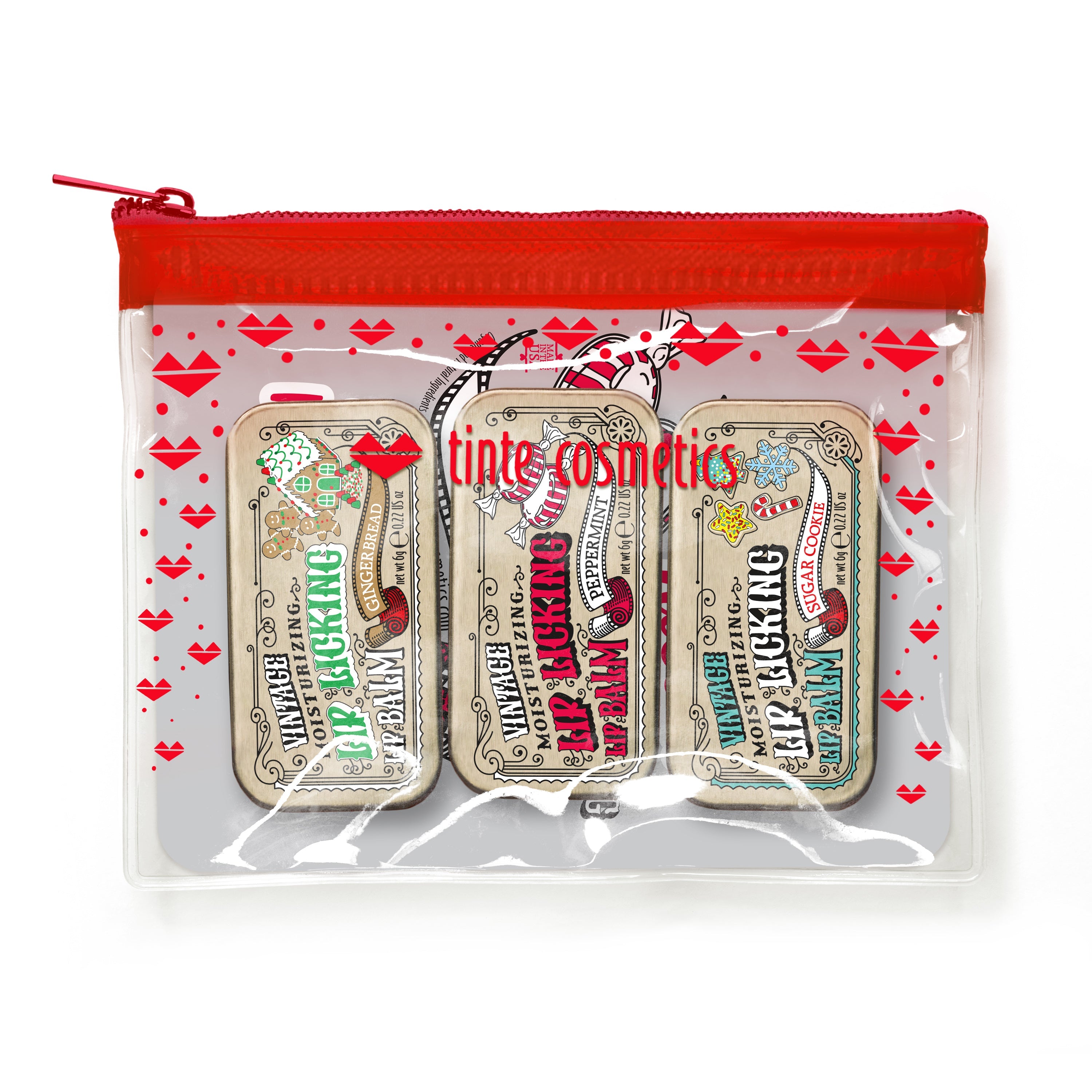 Holiday Lip Licking Lip Balm Trio Kit | TinteWholesale