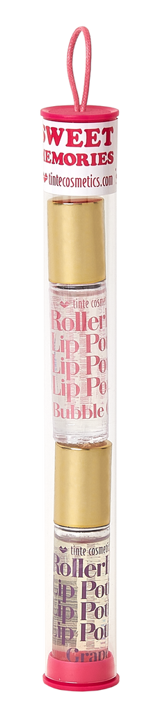 Easter Organic Rollerball Lip Potion Kit: Grape & Bubble Gum
